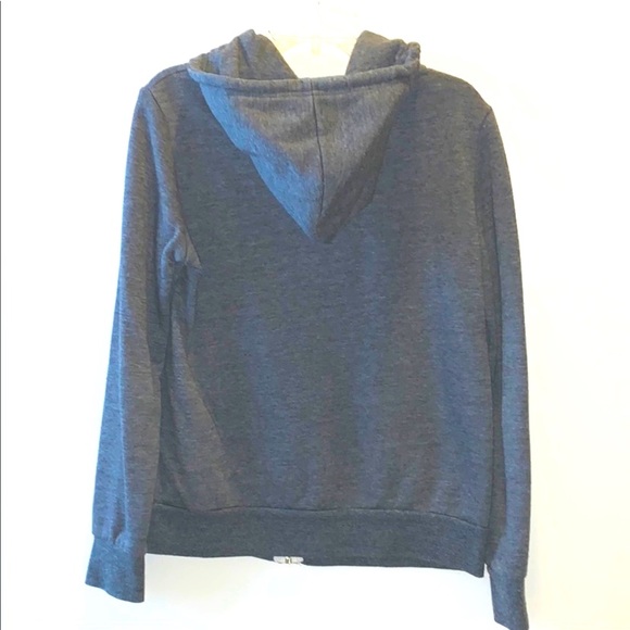 Forever 21 Drawstring Hood Sweat Jacket - Picture 6 of 14